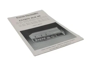 Extron RGB 108 Analog ECL Computer-Video Interface User's Manual - Picture 1 of 2