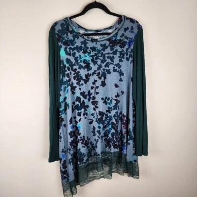 LOGO by Lori Goldstein Long Sleeve tunic size 1 X - Image 1 of 4