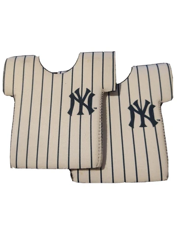 yankees hess gas fan appreciation giveaway koozie rare mlb jeter beer drink cold Cover