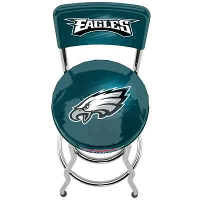 Philadelphia Eagles NFL Blitz High Back Adjustable Swivel Stool, Arcade1Up - Image 1 of 2