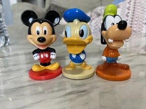 Disney/Kelloggs Mickey Mouse, Donald Duck And Goofy mini bobbleheads - Picture 1 of 1