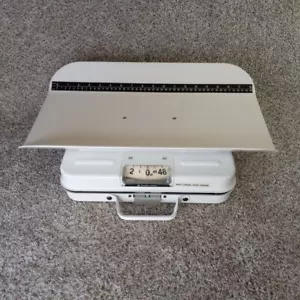 Healthometer 386S-01 Portable Baby Scale-50 lb Capacity - Picture 1 of 8