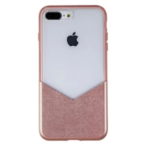 Milk and Honey Hybrid Case for Apple iPhone 8 Plus/iPhone 7 Plus - Clear/Pink - Picture 1 of 3