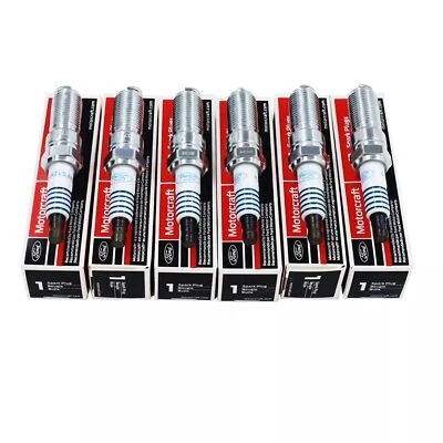 6 Pack Motorcraft SP534 SP580 SP580X Iridium Spark Plug CYFS12YT4X for Taurus Foto 1 de 4