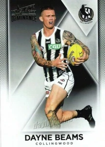2019 COLLINGWOOD MAGPIES AFL Card DAYNE BEAMS Dominance - Picture 1 of 1