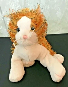 GANZ Plush Striped Alley Cat Webkinz HM042 No Code Plush Only 14" Nose to Tail - Picture 1 of 8