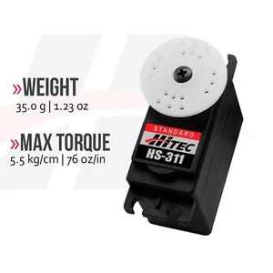 Servo económico estándar Hitec HS-311 - Imagen 1 de 3