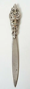 Coupe-papier vers 1900 Fleur de lys royal Jeanne d'Arc Croix de Lorraine - Picture 1 of 5