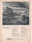 Magazine Ad - 1942 - Téléphone & Télégraphe International - Seconde Guerre Mondiale