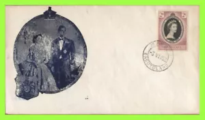 Basutoland 1953 QEII Coronation illustrated First Day Cover - Picture 1 of 1