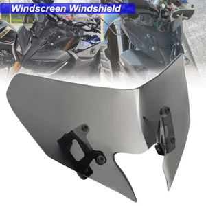 Windscreen Windshield Wind Shield Screen Protector For YAMAHA MT-09 FZ09 17-20 - Picture 1 of 12