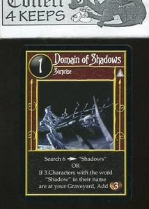 Nightmare Before Christmas TCG Christmas Town - Domain of Shadows - Picture 1 of 2