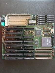 Placa madre Chicony CH-498B Socket 3 AT ISA VESA con CPU de 486DX2-66 MHz y 4 MB de RAM - Imagen 1 de 24