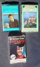 Lot of 3 Cassette Audio Tapes Music from Ireland / Scotland - 2 New 1 Used