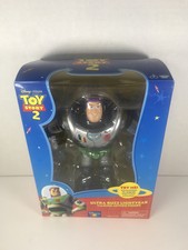 VERY RARE Thinkway Ultra Buzz Lightyear TOY STORY 2 Action Figure 8 Inch WORKS
