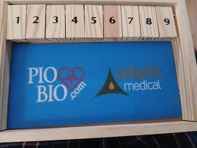 Shut The Box Game Pio Bio Adepto Medical  - Image 1 of 4