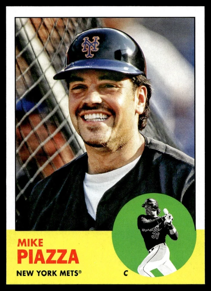 2022 Topps Archives Mike Piazza New York Mets #7 - Image 1 of 2