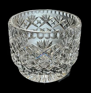Crystal Clear Industries Essex Clear Heavy Footed Round Serving Bowl 5.5” - Picture 1 of 8