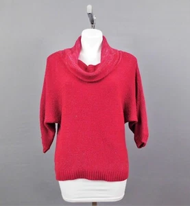 Suéter para mujer New York & Co, talla M, rosa/plateado, 96% acrílico, 4% otros - Imagen 1 de 6