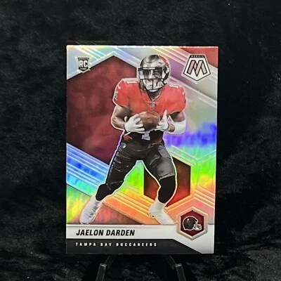 2021 Mosaic JAELON DARDEN Tampa Bay Buccaneers RC Variation Prizm Silver - Image 1 of 2