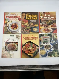 Sunset Cookbook - Assortment of 6 Vintage Cookbooks - Most First Editions - Picture 1 of 13