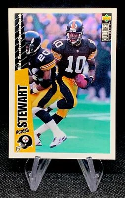 1996 Upper Deck Collector's Choice Kordell Stewart #161 Pittsburgh Steelers - Image 1 of 2