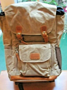 Backpack, Waterproof Canvas Travel Backpack by Allaki , new with tags - Picture 1 of 8