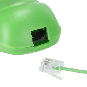 (Green) Corded Landline Phone With Redial Hold Adjustable Ringer Tone - Afbeelding 1 van 12