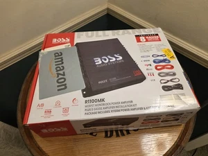 Boss Audio R1100MK 1100W Monoblock-Auto-Verstärker und 8 Stärke Kabelsatz - Bild 1 von 4