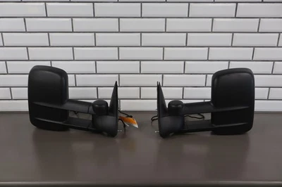 Par de espejos retrovisores de remolque izquierda/derecha 99-02 Chevy GMC GMT800 de repuesto Foto 1 de 4