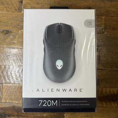 Alienware Tri-Mode Wireless Gaming Mouse - AW720M - Dark Side Of The Moon NIB - Image 1 of 3
