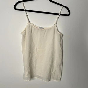 Equipment Silk Camisole Size Small Ivory Minimalist Basic Capsule - Picture 1 of 4