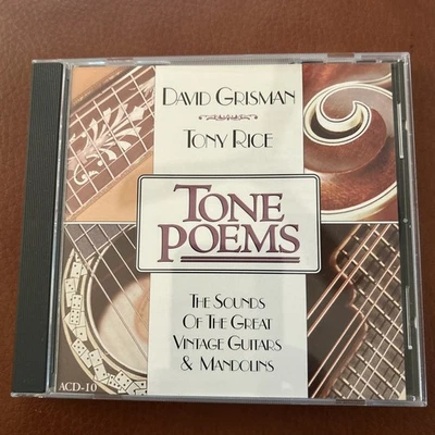 DAVID GRISMAN TONY RICE TONE POEMS GUITAR MANDOLIN COMPACT DISC CD, ACD 10 - Image 1 of 2