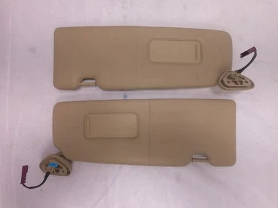 BMW 128I 135I E82 2008-2013 cupé par parasol izquierdo y derecho beige tostado OEM Foto 1 de 4