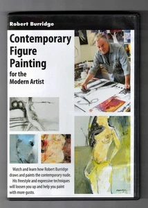 ROBERT BURRIDGE Contemporary Figure Painting for the Modern Artist [2012] DVD - Picture 1 of 5