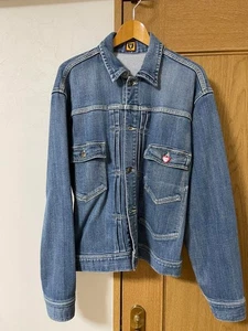 Human Made RELAX DENIM WORK JACKET Cotton Blue Men's Size M - Picture 1 of 11