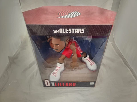 Damian Lillard SmALL-Stars 12" Figure (Portland Trial Blazers Red Jersey) NEW Cover