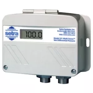 Setra DPT231-MS1 Multi-Sense Wet/Wet Differential Pressure Transducer (NEW) - Picture 1 of 2
