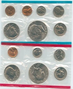 1974-P US Uncirculated Mint Set 13 Coin Set United States Philadelphia - Picture 1 of 3