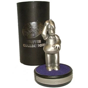 D'oh Homerisms Homer Simpson Pewter Statue Vintage from 2000 LOWEST PRICE eBay - Picture 1 of 2