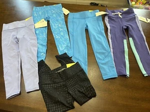 Girls All In Motion Leggings Lot XS 4/5 NWT - Picture 1 of 2