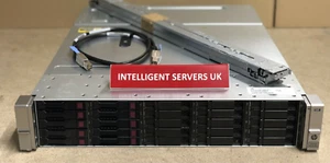 HP D3700 8TB 12G SAS SSD Dual I/O Module 2U Storage Array QW967A 741146-B21 - Picture 1 of 2