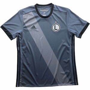 Adidas Legia Warsaw 2017-19 away football shirt jersey size L