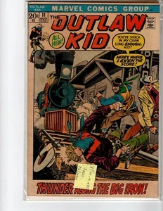 The Outlaw Kid 11 Thunder Along the Big Iron! VF+ - Picture 1 of 1