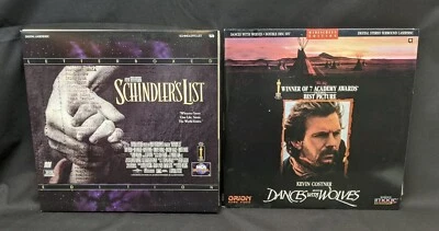 (LOT OF 2) Schindler's List Letterbox Edition & Dances with Wolves - Laserdisc - Image 1 of 4