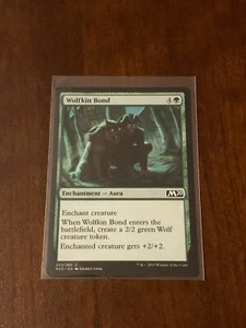 Magic the Gathering M20 Wolfkin Bond - Picture 1 of 2