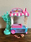 Shopkins USA World Vacation SPK Hot Dog Stand Playset W/ 4 Exclusive Figures