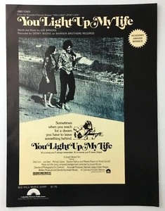 You Light Up My Life Movie Debby Boone Sheet Music Piano Guitar 1977 Vintage - Picture 1 of 3