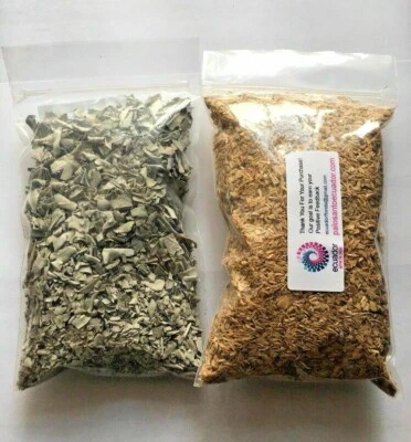 2 ПАКЕТА PALO SANTO DUST порошок 60 г и California White Sage Smudge Leaf 60 грм - Изображение 1 из 4