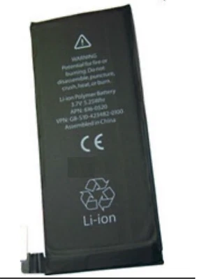 Replacement internal battery for Iphone 4 4G 4TH A1349 A1332 616-0513 MC318LL/A - Image 1 of 3